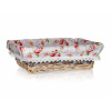 Home decor BANQUET Košík proutěný ROSES 26 x 18 x 8 cm, obdélník