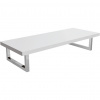 CERANO - Doska pod umývadlo Navira Pro + podperná konzola - biela matná - 71x46,5x3,6 cm