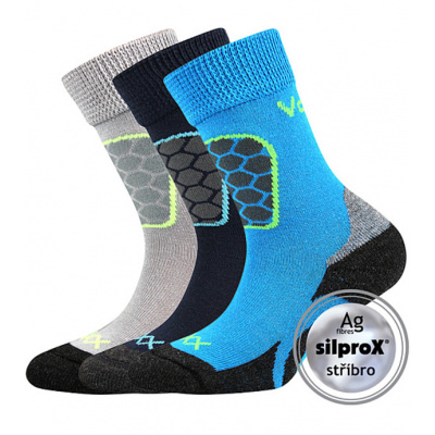 Voxx Solaxik Detské outdoorové ponožky - 3 páry BM000000799100100531 mix A - chlapec 30-34 (20-22)