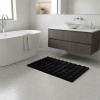 KLEINE WOLKE Cloud Kúpeľňová rohož čierny 60 x 90 cm