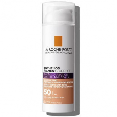 La Roche Posay Pigment Correct SPF50+ tónovaný krém Medium 50 ml