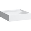 LAUFEN Kartell závesné umývadielko bez otvoru, bez prepadu, 460 x 460 mm, biela, s povrchom LCC, H8153314001121