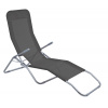 IWHome Plážové lehátko SIESTA šedé IWH-10160001