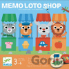 Stolová pamäťová hra: Memo Loto shop - Djeco