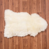 Biela ovčia kožušina - Single 100x60cm