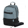 OXYBAG Studentský batoh + etue OXY Sport Black Grey