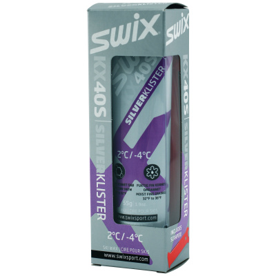 Swix klister KX40S fialový stříbrný 55g