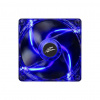 EVOLVEO 12L1BL ventilátor 120mm, 4 LED modrý, 3pin (FAN 12 BLUE)