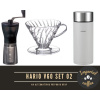 Hario V60-02 Set- sivý (Set produktov HARIO pre prípravu filtrovanej kávy)