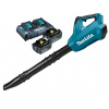 MAKITA DUB362Z-5D Dúchadlo prietok 414 - 804 m3/h na 36V (2x 18) Li-Ion (LXT) 5.0 Ah akumulátor (2ks) + nabíjačka (bezuhlíkový motor) - MAKITA DUB362Z-5D