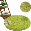 Strado Kulatý koberec Shaggy Strado 150x150 GreenGrass Green) univerzální