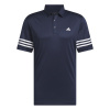 adidas 3 Stripe pánske polo tričko Navy M