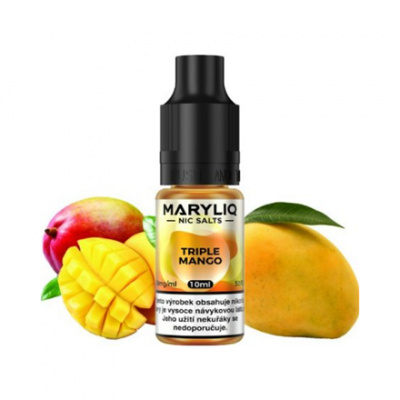 Maryliq Salt Triple Mango (Mango) 10ml intenzita nikotinu 20mg