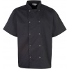 PREMIER PR 664 / Unisex kuchársky rondon s krátkym rukávom - black 5XL