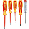 Sada skrutkovačov VDE KS Tools, 1000 V, 5 ks, PH a drážka, ochranná izolácia