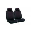 Sada poťahov na autosedačky LAMPA Glamur čierna, na predné sedadlá