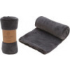 Deka fleece 125 x 150 cm ESSENTIALS sivá