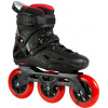 Powerslide Kolečkové brusle Imperial Black Red 110 (Počet koleček: 3x, Velikost eur: 43-44, Velikost koleček: 110mm, Řada: Imperial)