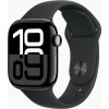 Apple Watch Series 10 42 mm klavírne čierny hliník s čiernym športovým remienkom M/L MWWF3QC/A