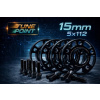 BMW Rozširovacie Podložky 15mm 5x112 66.6 Predĺžené Skrutky – Sada TunePoint 4ks