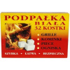 Podpaľovač biely 32 kociek podpaľovač na grilovanie pec