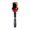 AppleMix Bluetooth selfie tyč / statív XO SS08 - Bluetooth spúšť - čierna