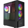 Puzdro Gembird Kryt pre PC ventilátory ARGB ATX okno Midi Tower čierna