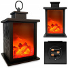 Heckermann Lanterns 24 cm plast (Krb viedol imitáciu lucerny 3D požiar pre batérie)