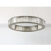 NEDES, s.r.o. LED krištáľový luster + diaľkový ovládač 40W - J6344/CH