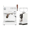Ascaso Steel DUO PID PLUS, White&Wood + Eureka Mignon Specialita, CR white