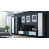 Cama Glass-case VIGO 180 180/40/30 sonoma/white gloss