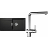Set Schock S9-9 (dřez Mono D-100L Stone + baterie Epos.120 Chrom)