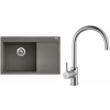 Set Sinks G5054 (dřez Rim 780 L Truffle 54 levý + baterie Vitalia Chrom - lesklý)