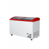 TEFCOLD Pultová mraznička prosklené oblé víko | ARO 406/2 Red Edge