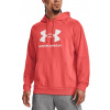 Under Armour Rival Fleece Logo Venom Red/White L