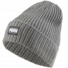 Zimná čiapka Puma Grey R. (Puma Ribbed Classic Beanie Winter Hat Grey)