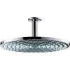 HANSGROHE Raindance S horná sprcha 1jet EcoSmart, priemer 300 mm, s prívodom zo stropu 100 mm, chróm, 26600000