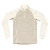 Detské funkčné tričko Devold DUO ACTIVE MERINO ZIP NECK JR - biela 164