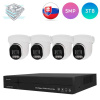 Orlux Protect Dome 5MP - 4 kamerový set