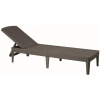 Allibert Jaipur Sun Lounger cappuccino