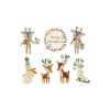 Menovky na vianočné darčeky Cosy Christmas Off White