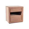 Signal Nočný stolík ET-003 VELVET RUŽOVÁ ANTIK BLUVEL 52