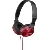 Sony MDR-ZX310 slúchadlá On Ear káblové červená zložiteľná; MDRZX310R.AE