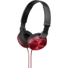 Sony MDR-ZX310 slúchadlá On Ear káblové, MDRZX310R.AE, červená; MDRZX310R.AE