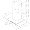 FLAT GLASS IX/A/60 odsávač pár ELICA