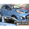 Deflektory - Kia Picanto 5-dverí 2011-2017 (predné)