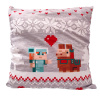 Carbotex Detský vankúšik Vianočný Svet Minecraft