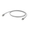 Weidmüller 1165940050 RJ45 sieťové káble, prepojovacie káble CAT 6A S/FTP 5.00 m sivá UL certifikácia 1 ks; 1165940050