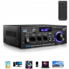HIFI STEREO ZOSILŇOVAČ, 2 KANÁLY, DIGITÁLNY ZOSILŇOVAČ ZVUKU S USB