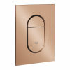 Grohe Arena Cosmopolitan S splachovacie tlačidlo do toalety Brushed Warm Sunset 37624DL0